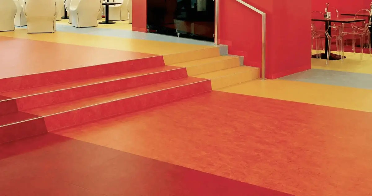 Snack bar with beautiful professionally installed linoleum flooring in Baton Rouge, LA